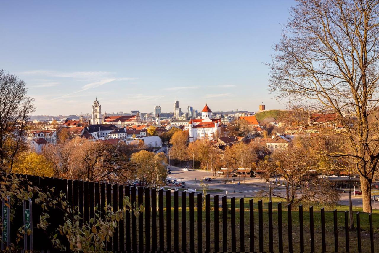 Lux Apartment With A Terrace In Vilnius Old Town Kültér fotó